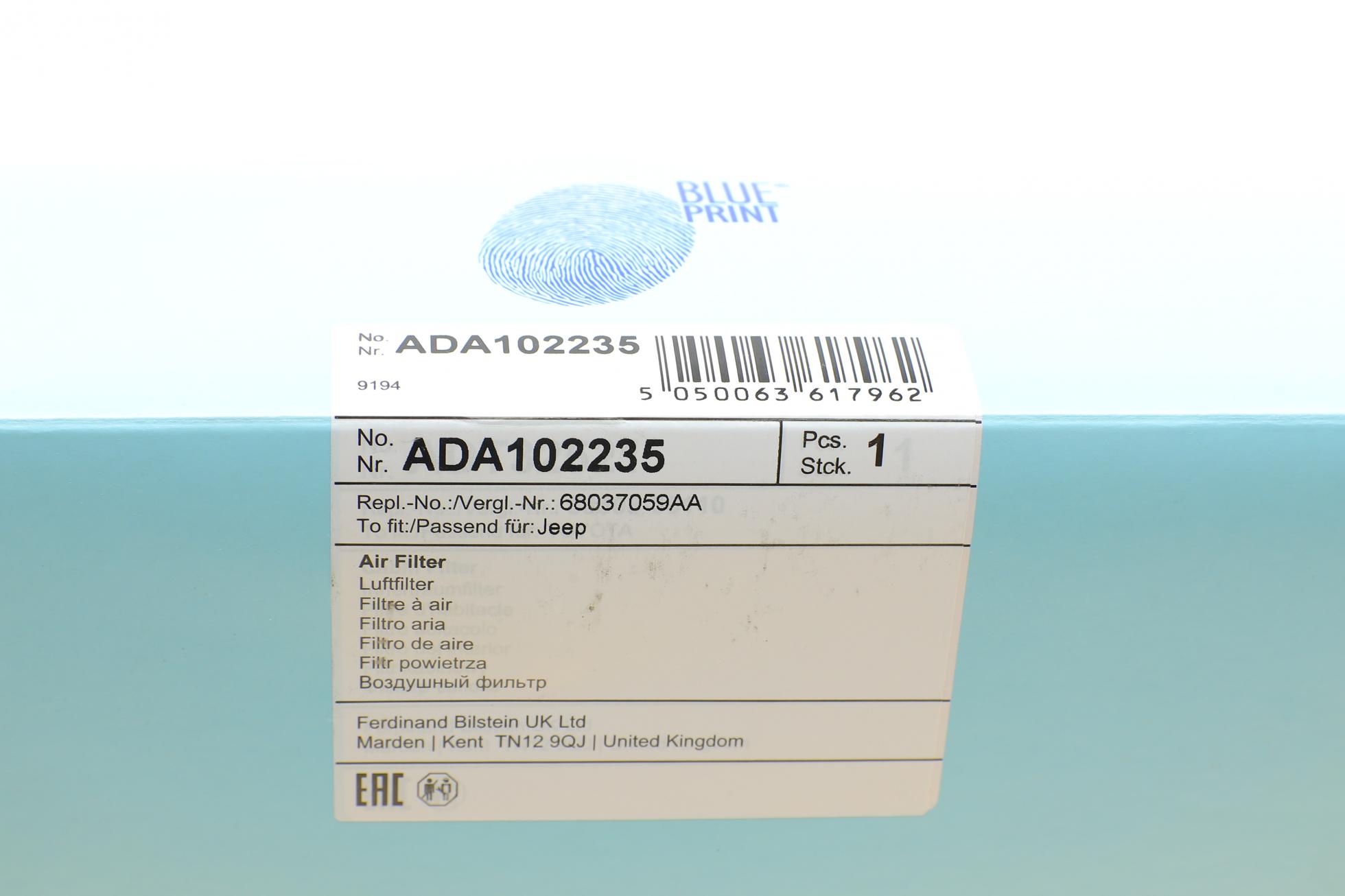 ADA102235 BLUE PRINT